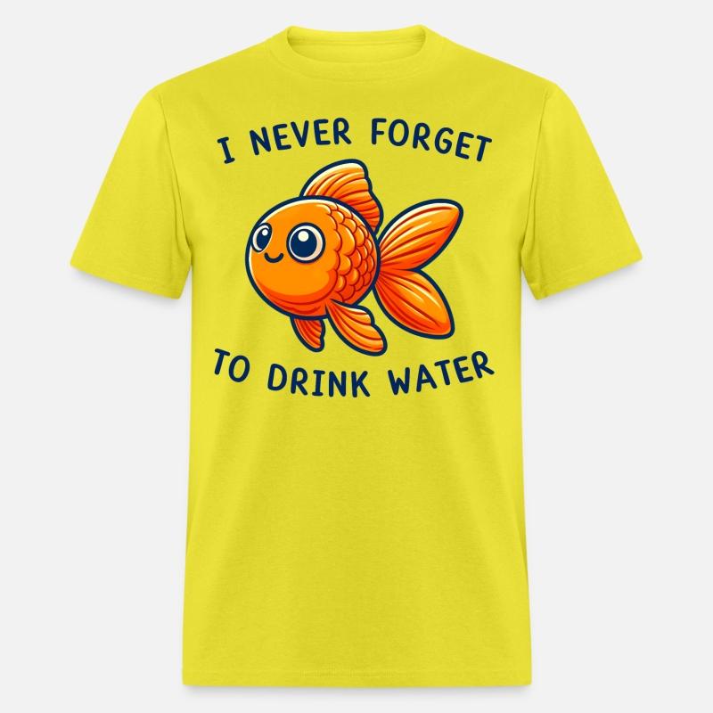 Adhd Reminders GoldfishNeverForgets to Drink Water