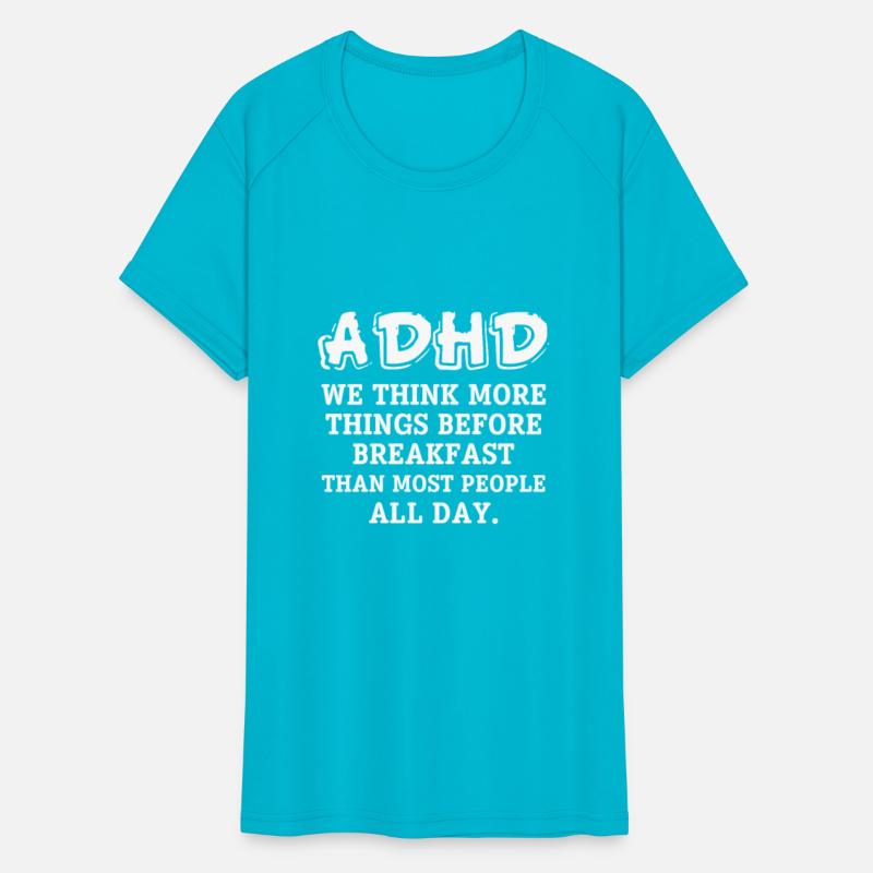 ADHD We Think More Things Before Breakfast