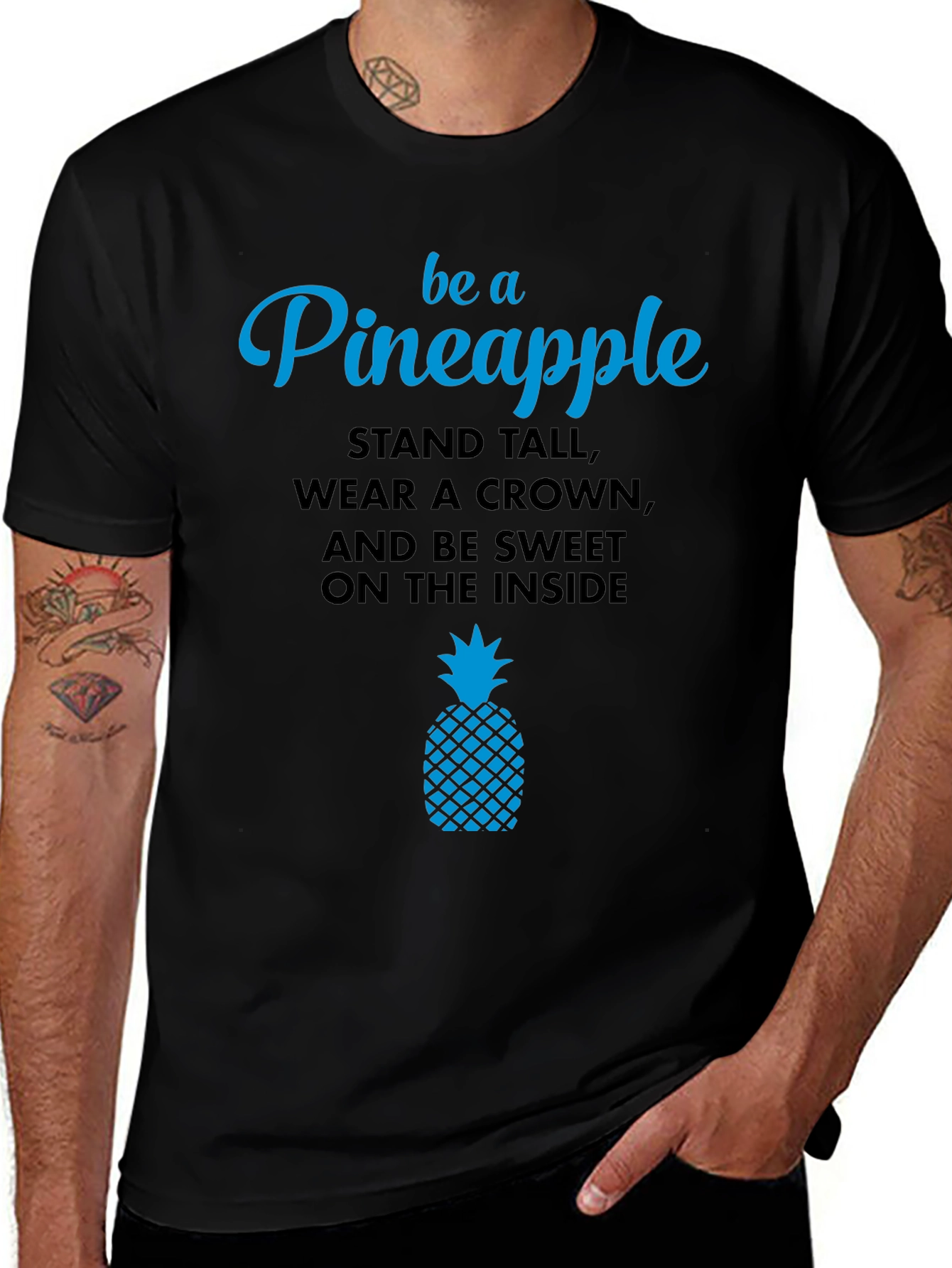 Be a Pineapple Graphic T-Shirt