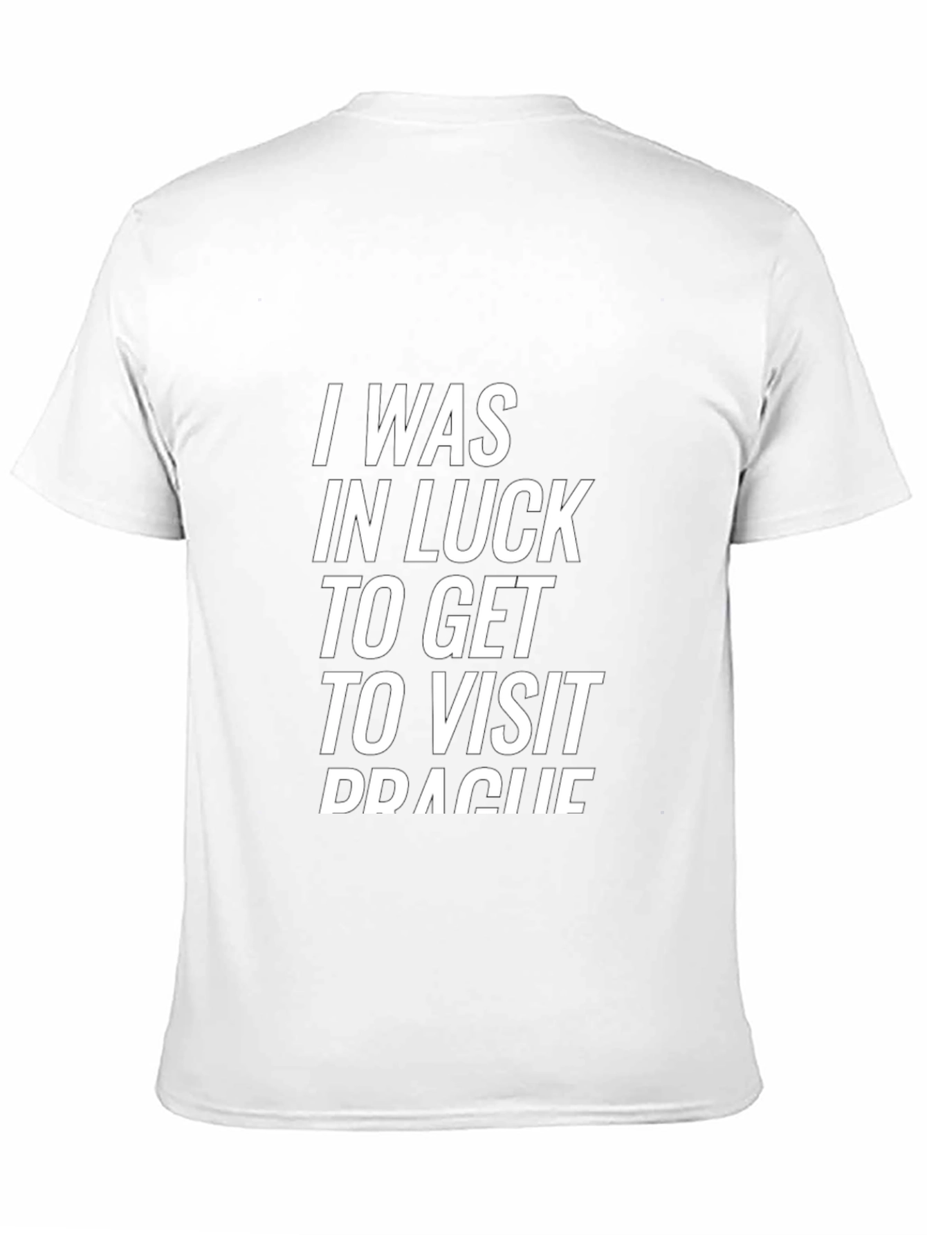 I Was In Luck Prague Graphic Tee