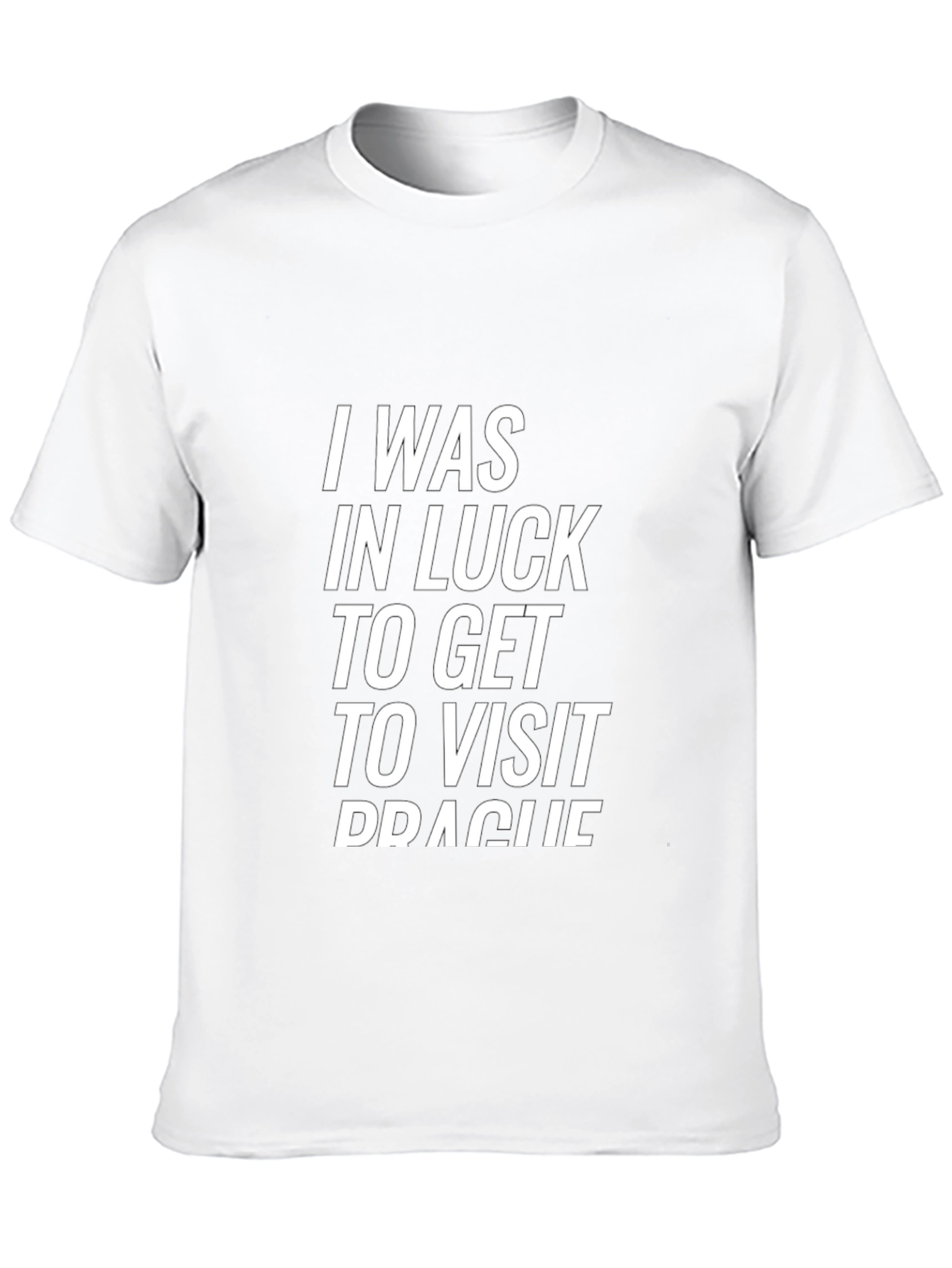 I Was In Luck Prague Graphic Tee