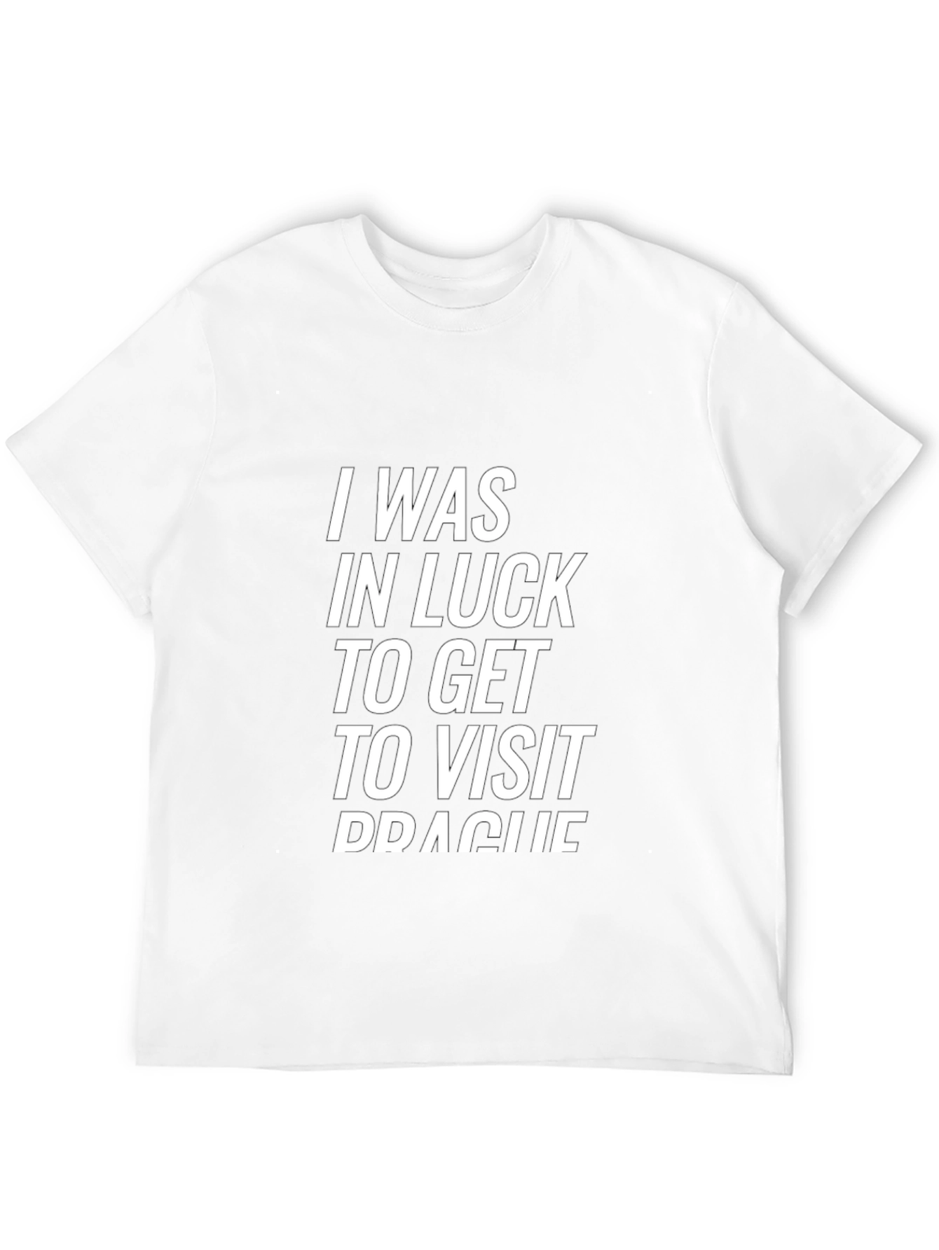 I Was In Luck Prague Graphic Tee