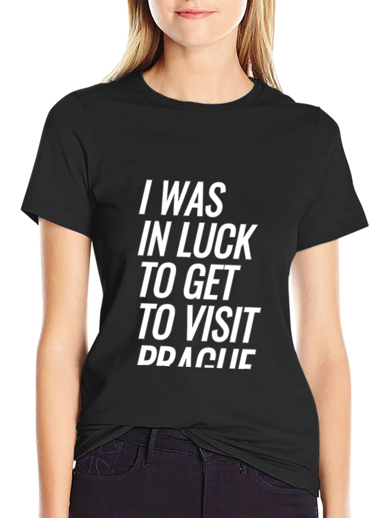 I Was In Luck Prague Graphic Tee