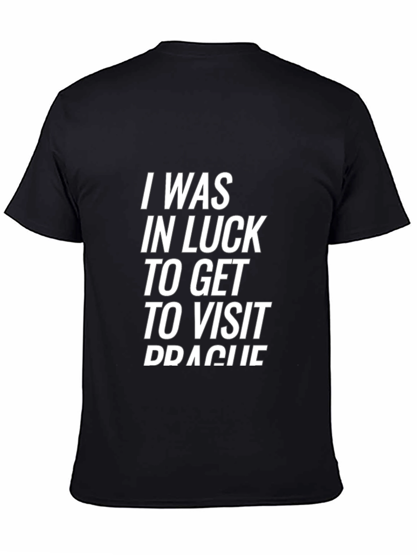 I Was In Luck Prague Graphic Tee