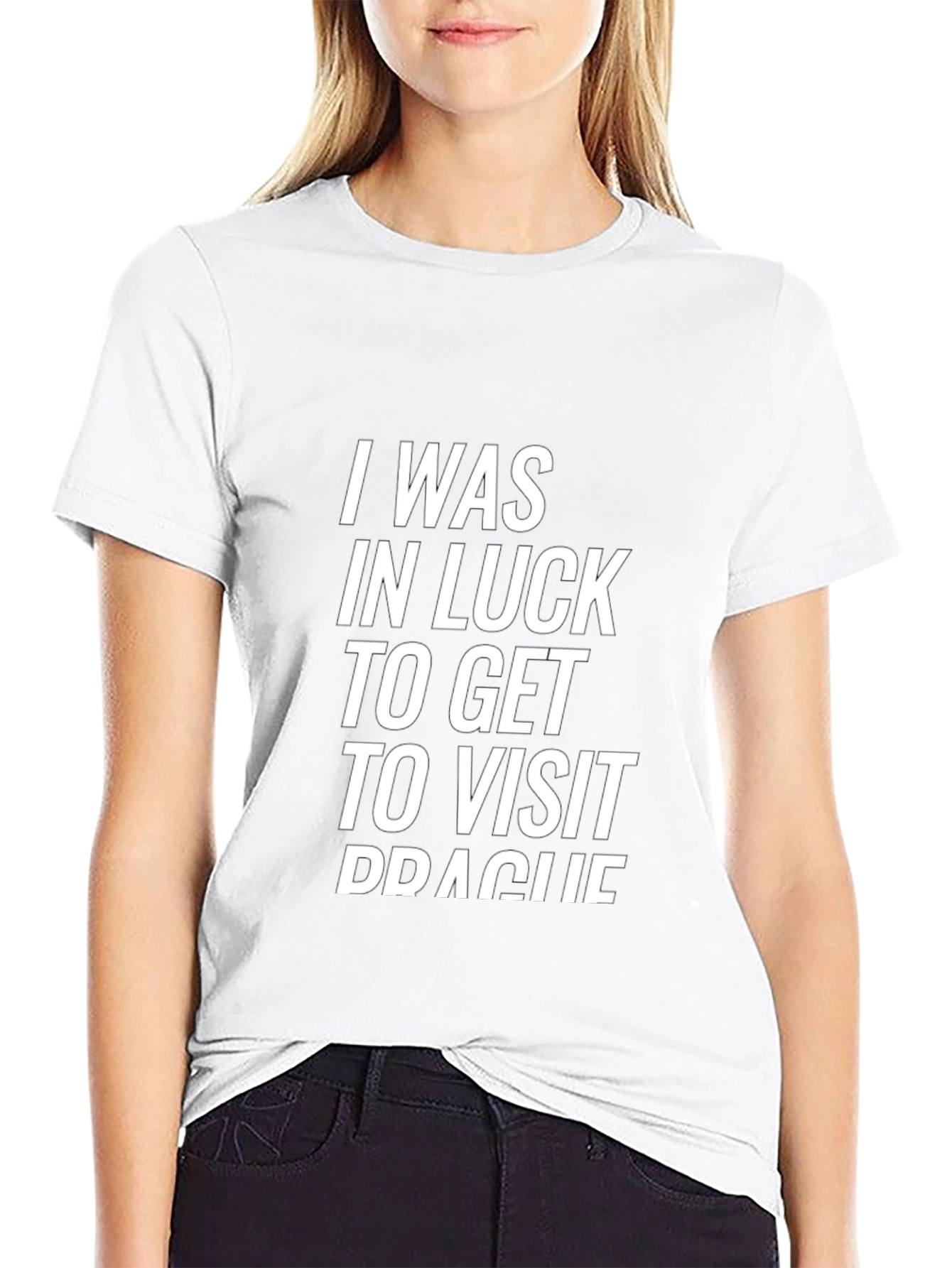 I Was In Luck Prague Graphic Tee