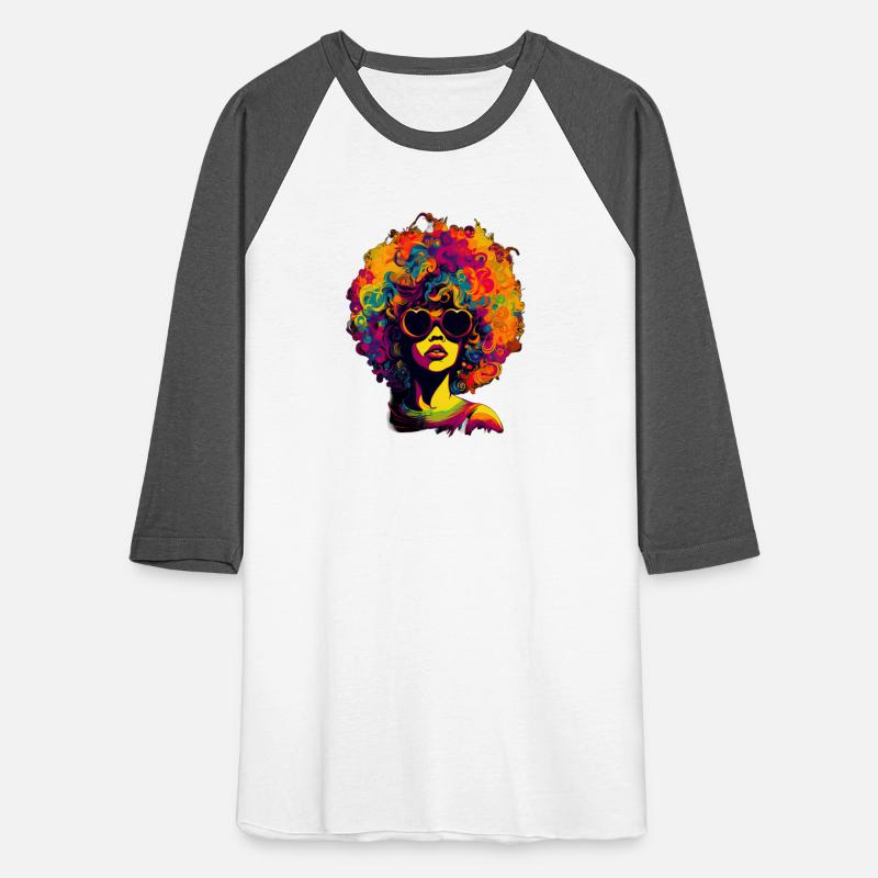 African Lady with Funky Afro Hairstyle