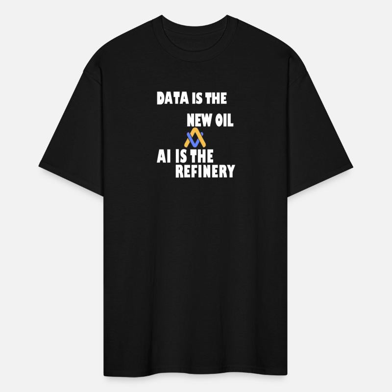 AI, Data New Oil, Artificial Intelligence T-shit