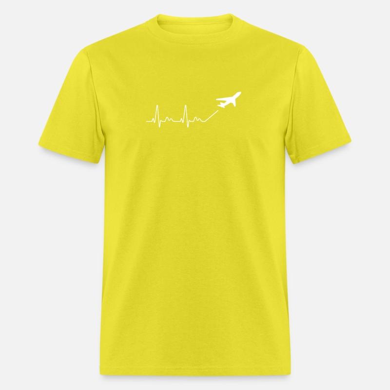 Airplane Heartbeat Travel Design Cool Gift Idea