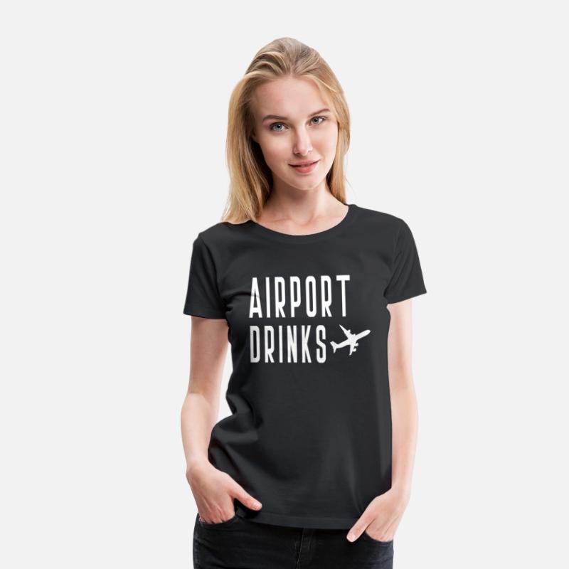 Airport Drinks Vaca Honeymoon Vacation Trip Airpla