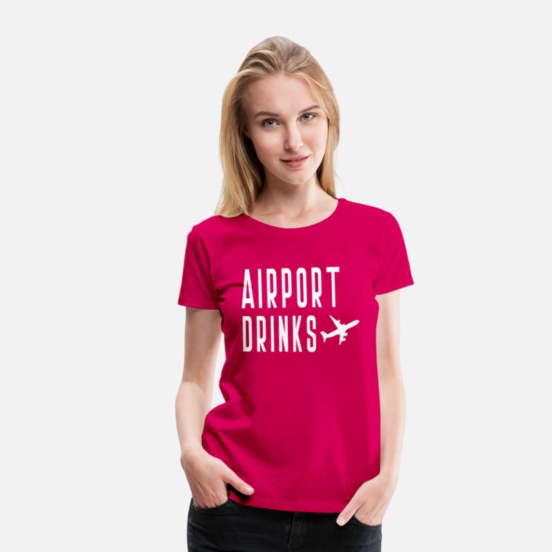 Airport Drinks Vaca Honeymoon Vacation Trip Airpla