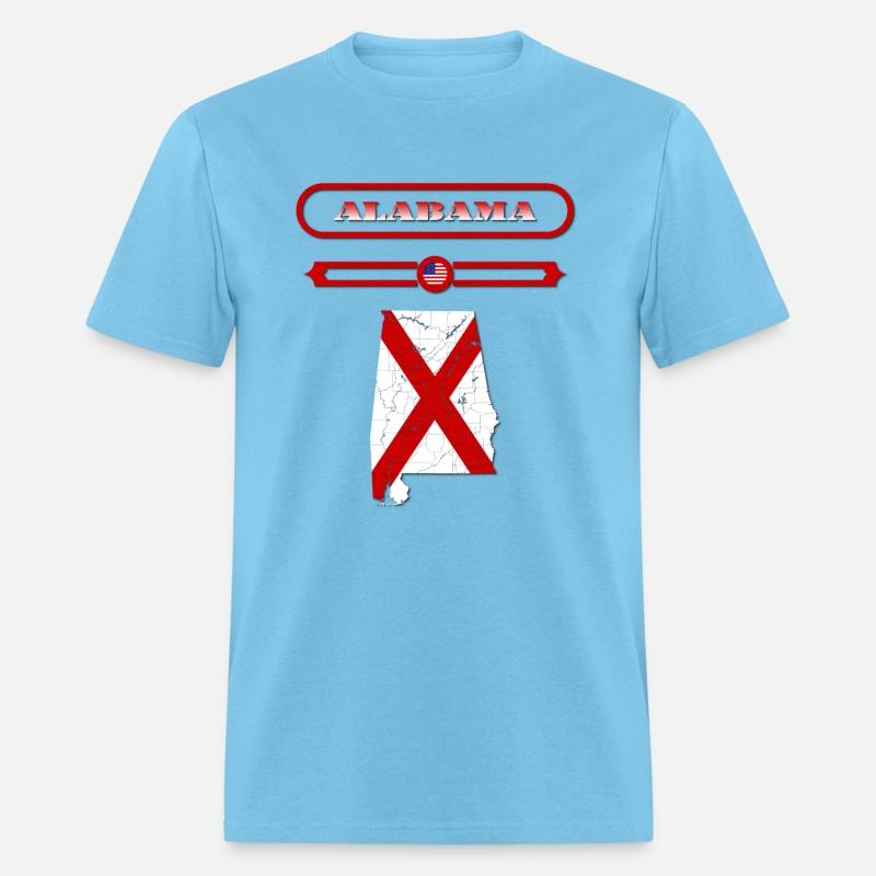 ALABAMA MAP, ALABAMA, USA. SAMER BRASIL