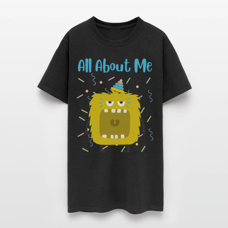 All About Me - Funny Grumpy Monster