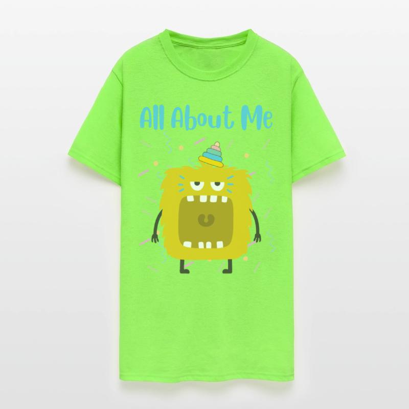 All About Me - Funny Grumpy Monster