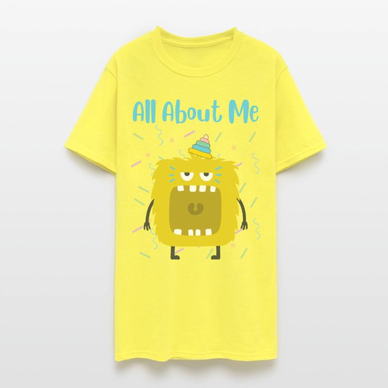 All About Me - Funny Grumpy Monster