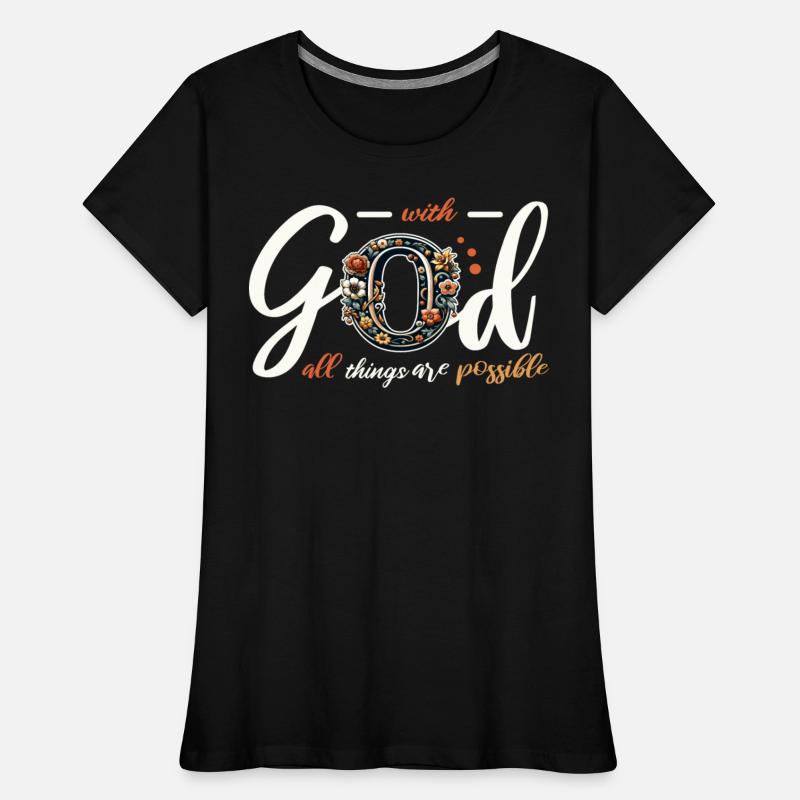 All Things Are Possible with God Women Christian