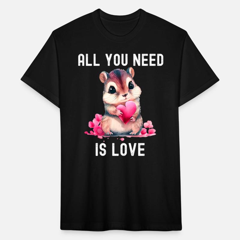 All you need is love with heart Chipmunk