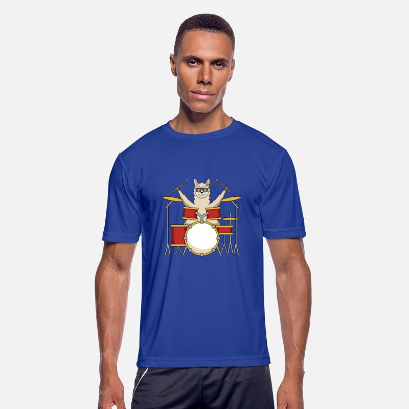 Alpaca Drummer Instrument Musician Camelid Alpaca