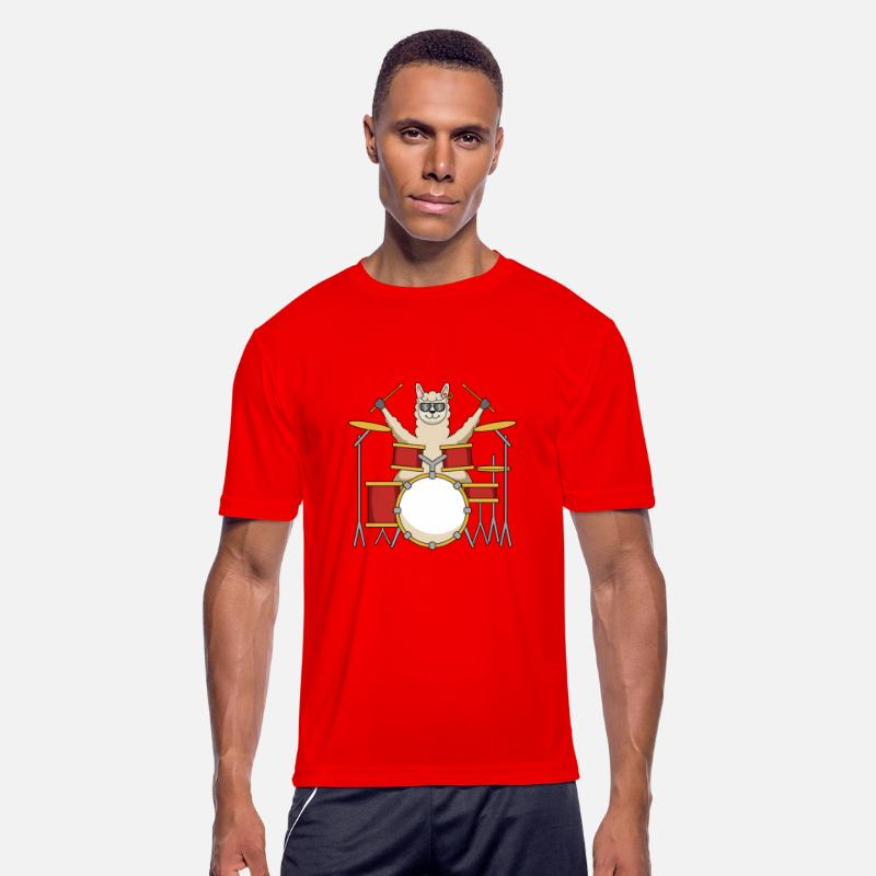 Alpaca Drummer Instrument Musician Camelid Alpaca