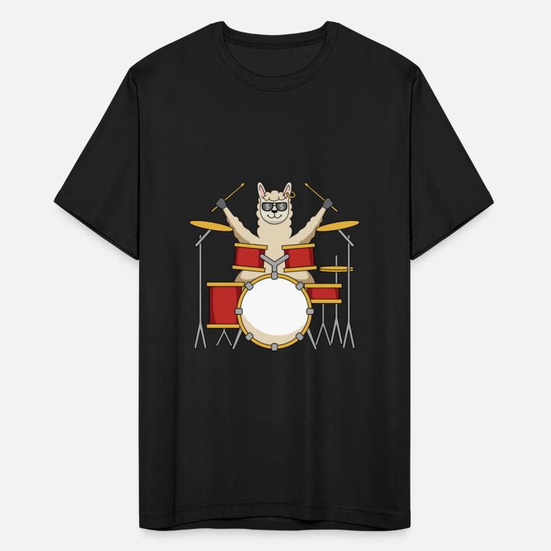 Alpaca Drummer Instrument Musician Camelid Alpaca