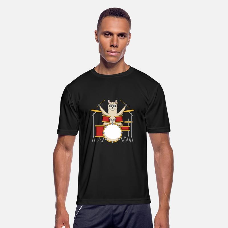 Alpaca Drummer Instrument Musician Camelid Alpaca