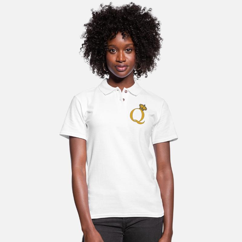 Alphabet T-shirt Initial Letter Q and Queen