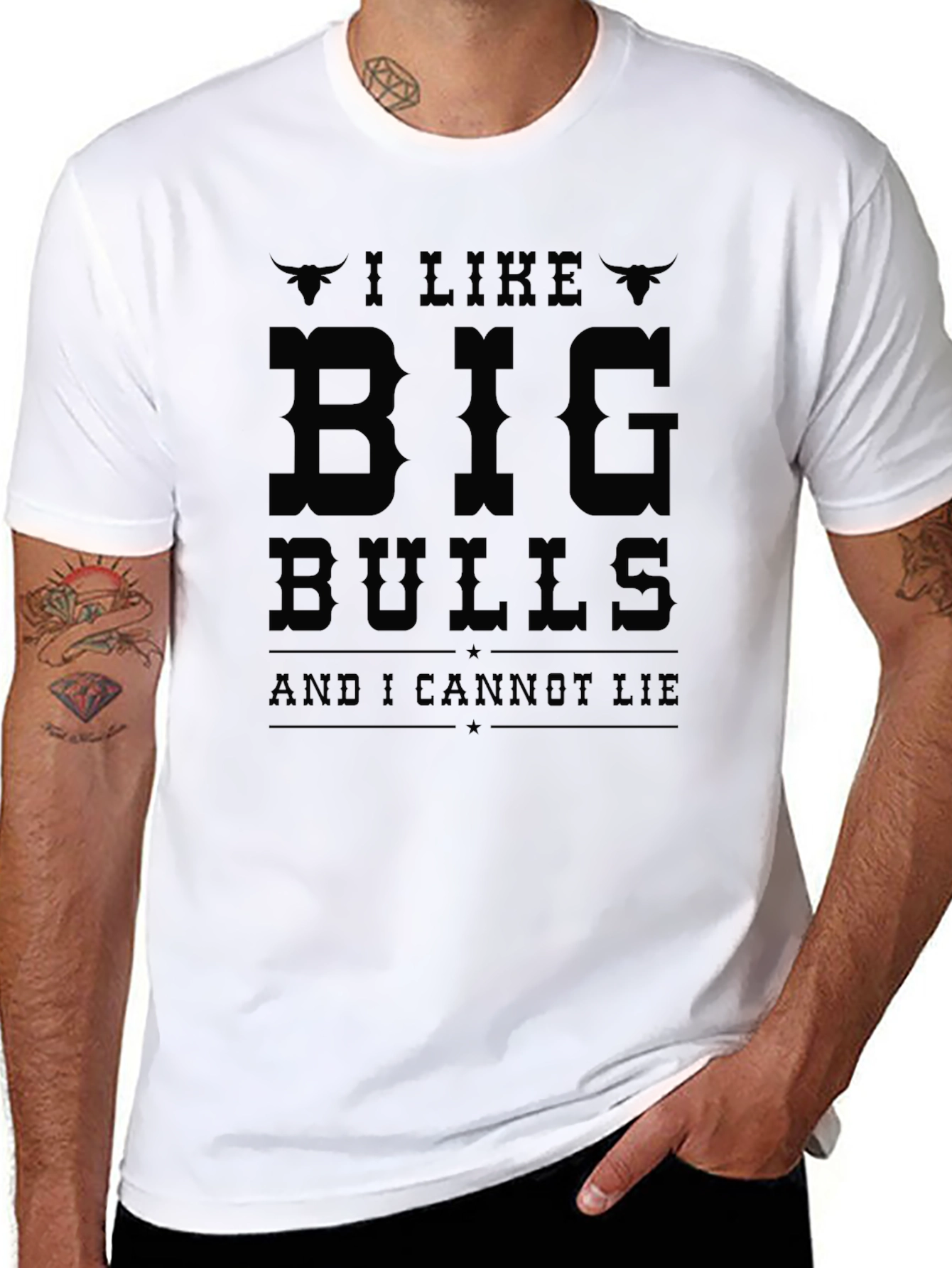 I Like Big Bulls T-Shirt - Funny Graphic Tee