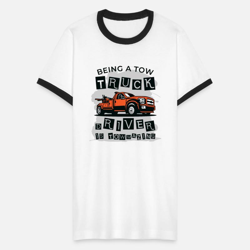 Amazing Tow Truck Driver Trucking Operator