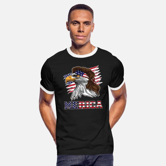 American Bald Eagle Mullet Merica Bird Of Prey