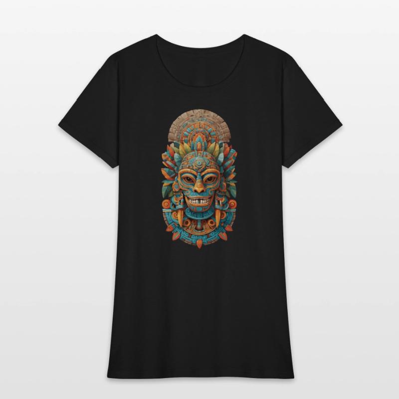 Ancient Maya Aztec Totem