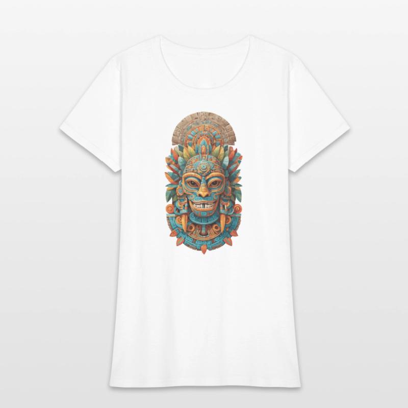 Ancient Maya Aztec Totem