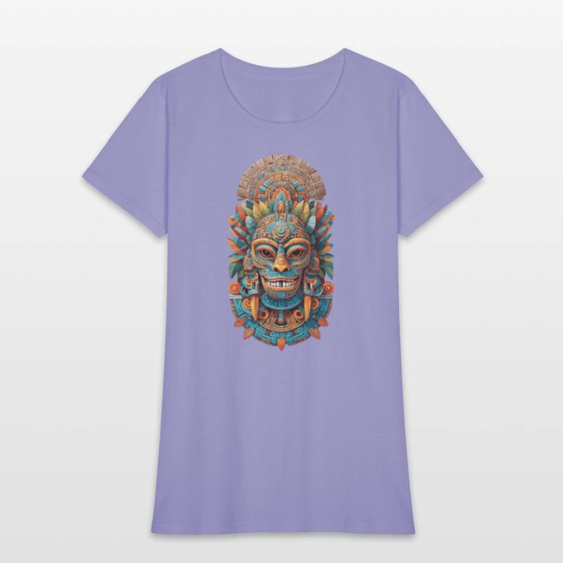 Ancient Maya Aztec Totem