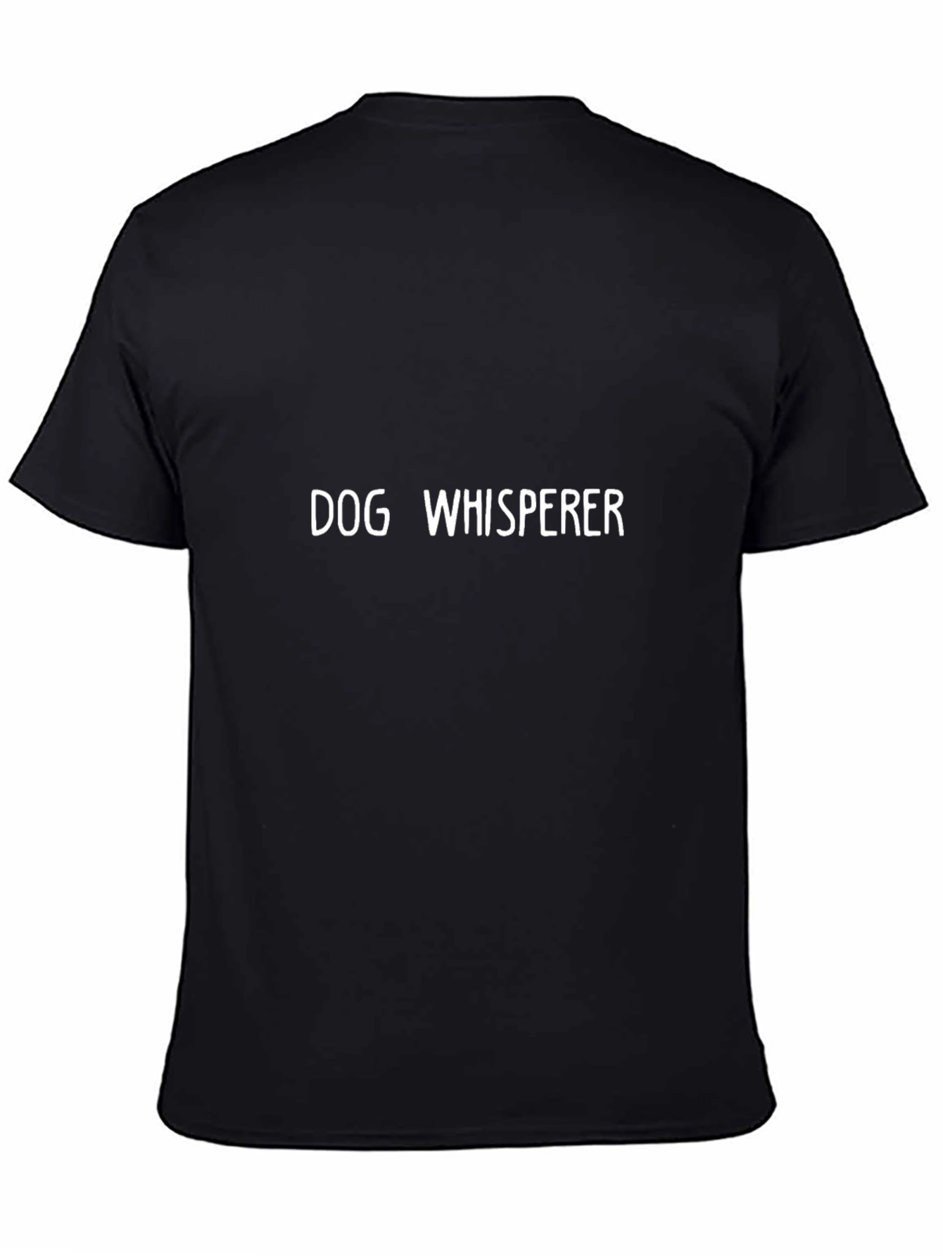 Dog Whisperer Graphic Tee - Black
