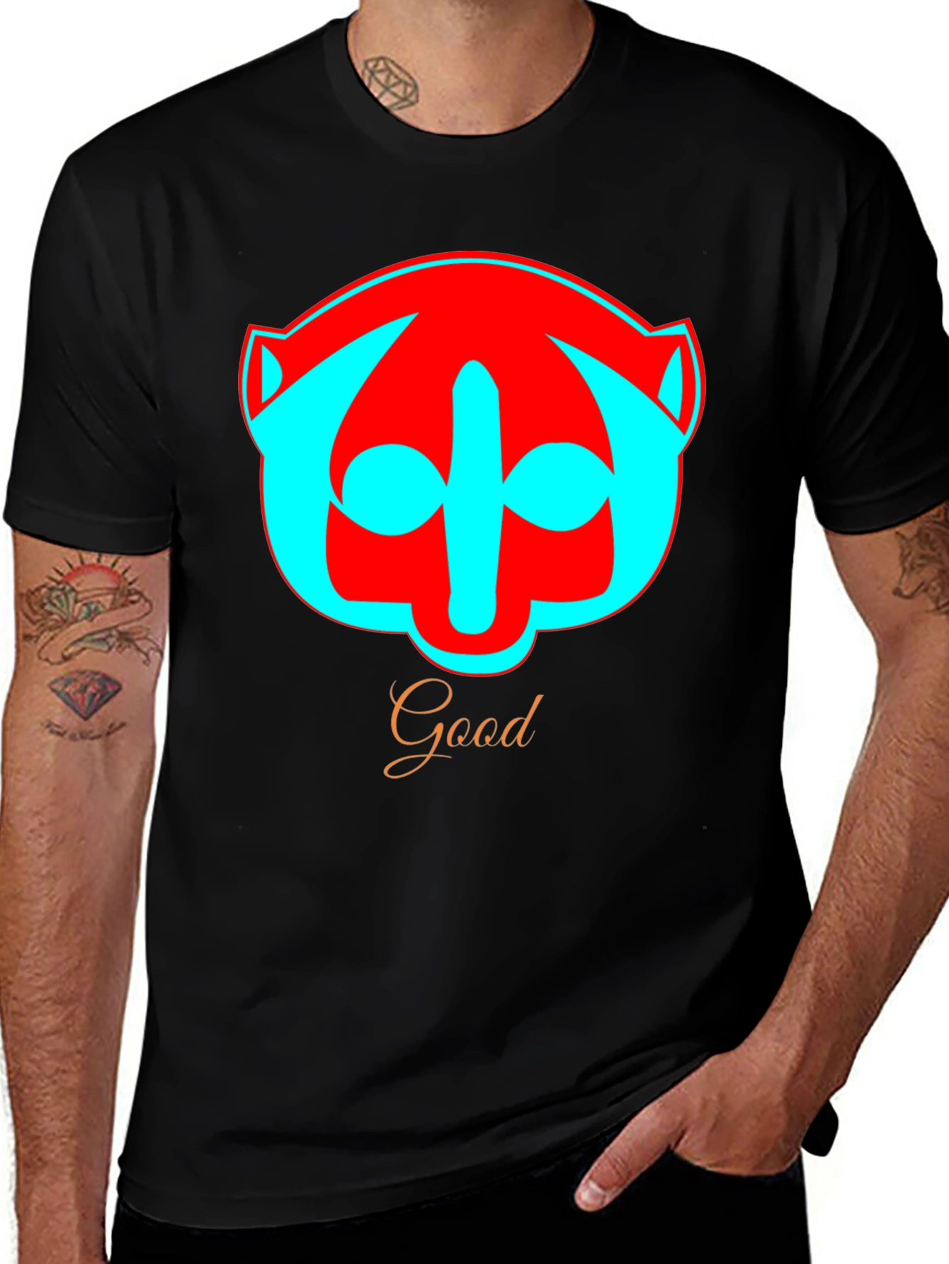 Unique Graphic Tee - Good Vibes Shirt