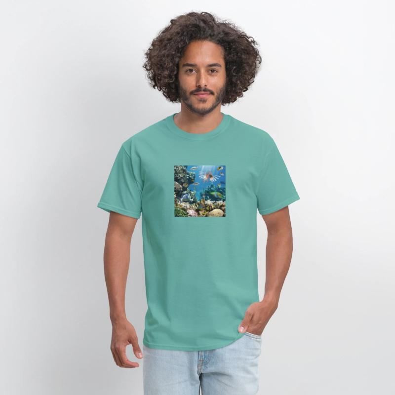Aquarium Sealife T-Shirt - Fish _ Sea Corals Cool