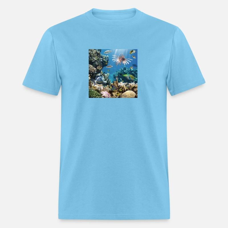 Aquarium Sealife T-Shirt - Fish _ Sea Corals Cool