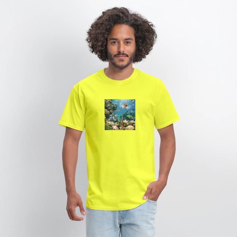 Aquarium Sealife T-Shirt - Fish _ Sea Corals Cool