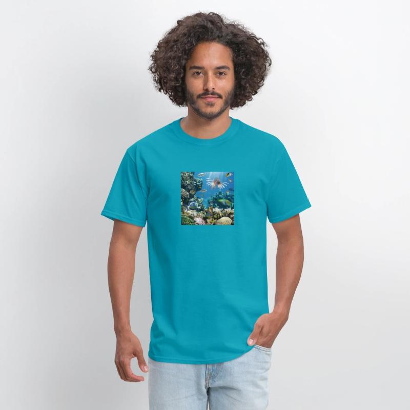 Aquarium Sealife T-Shirt - Fish _ Sea Corals Cool