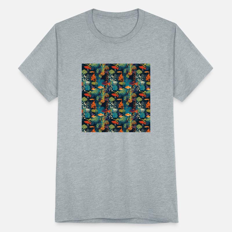 Aquatic Seamless Pattern Sealife Ocean Underwater