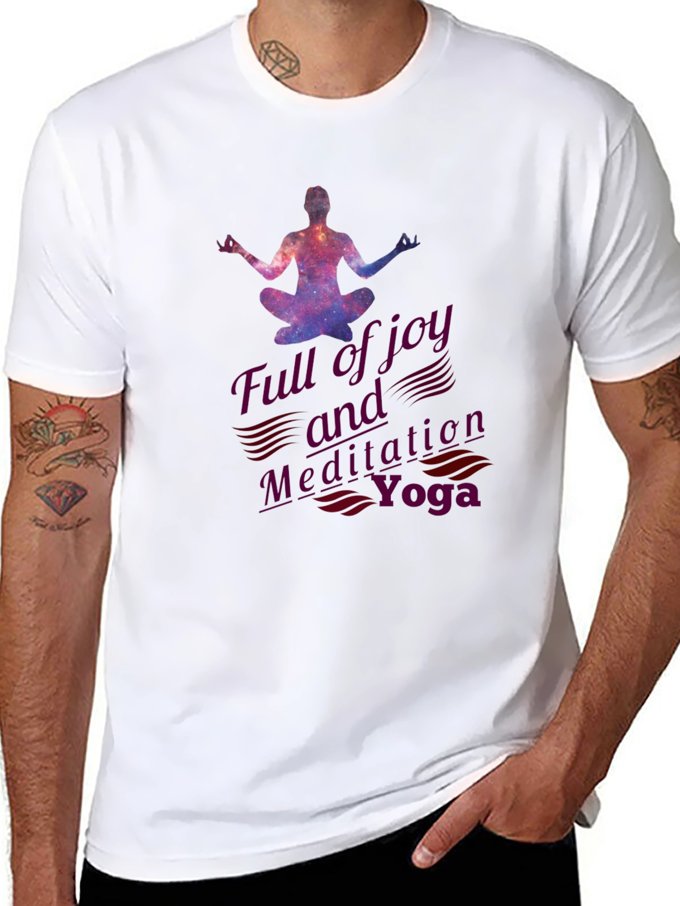 Yoga Meditation T-Shirt - Full of Joy