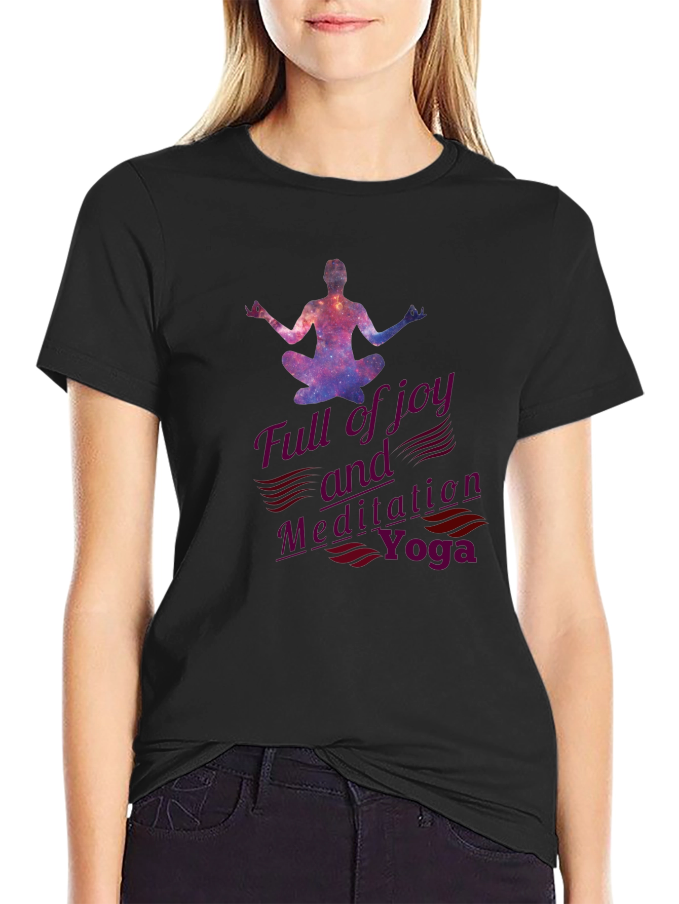 Yoga Meditation T-Shirt - Full of Joy
