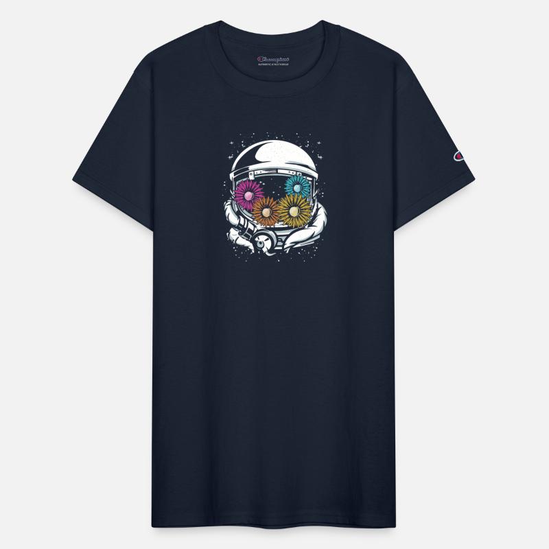 Astronaut Flowers - Moon & Space