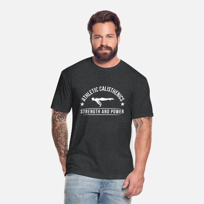 athletic calisthenics power and strength t shirt
