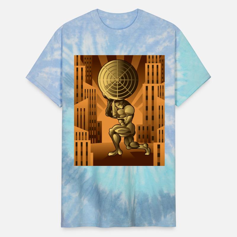 atlas shrugged holding the globe