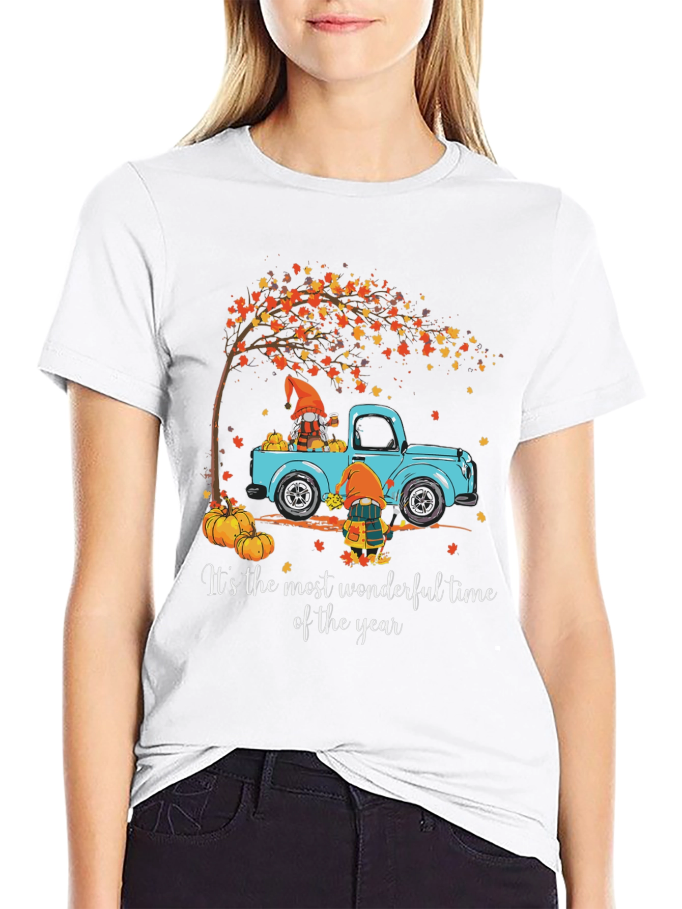 Fall Truck Gnome T-Shirt