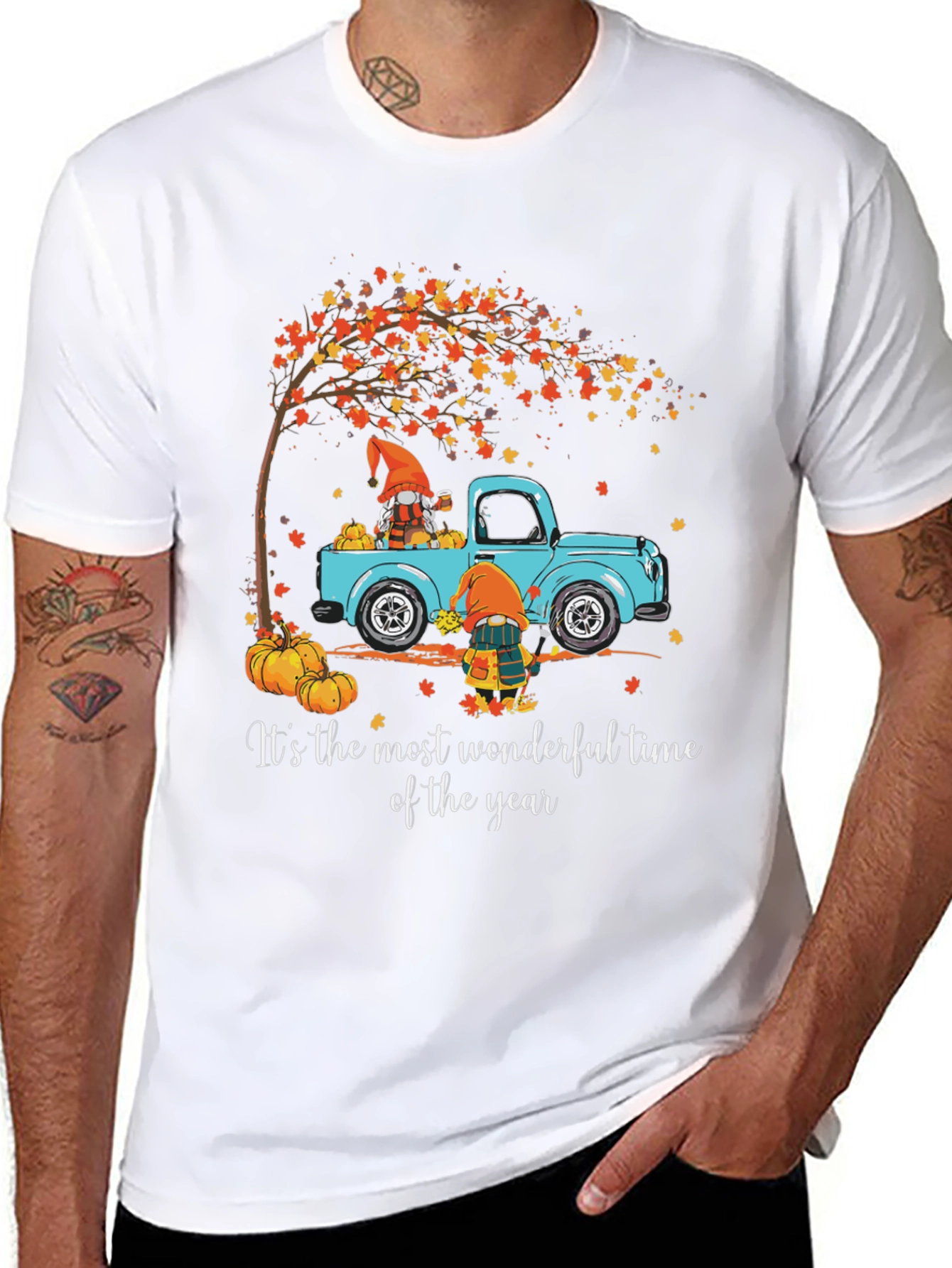 Fall Truck Gnome T-Shirt