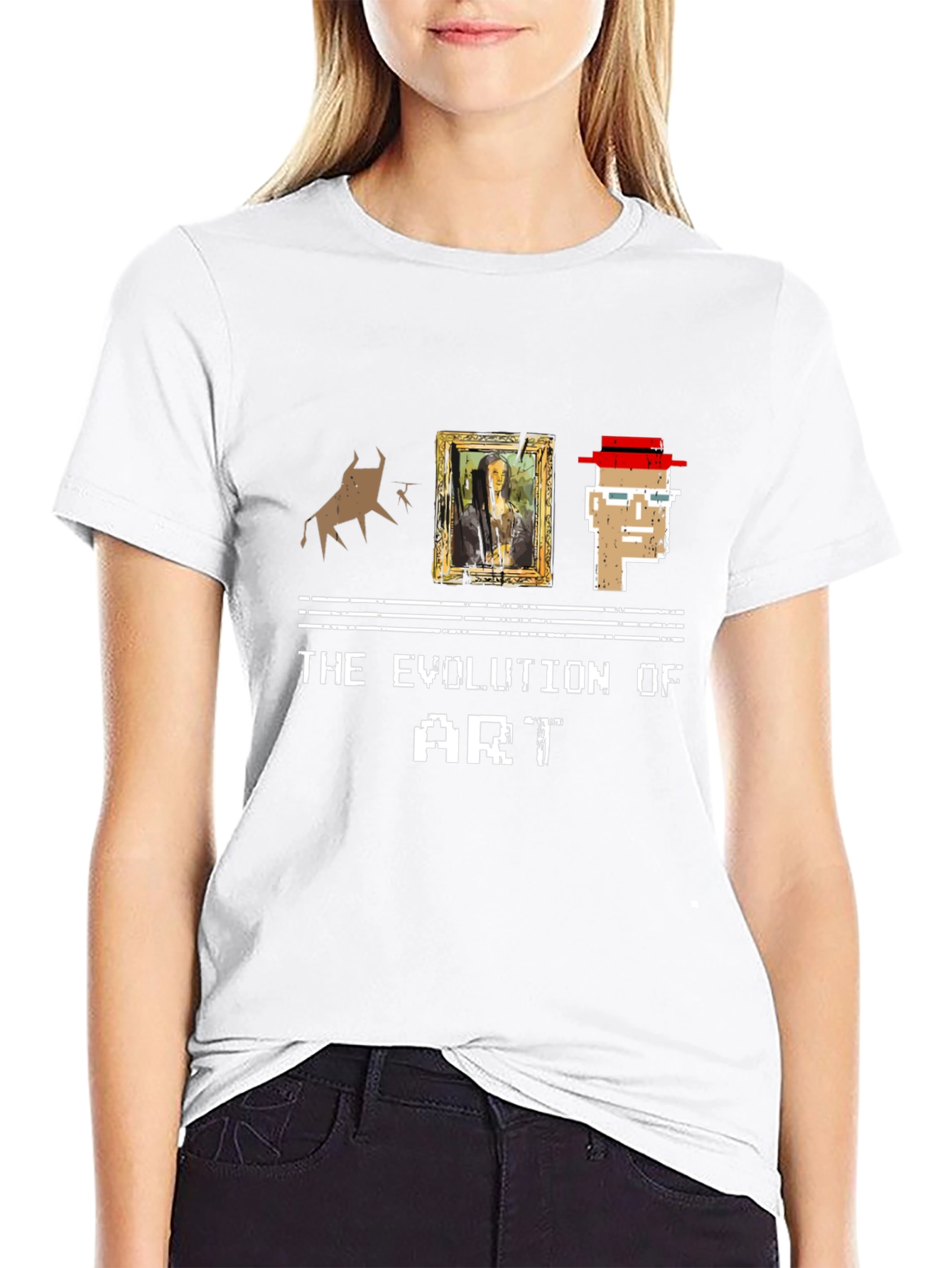 Evolution of Art Graphic Tee