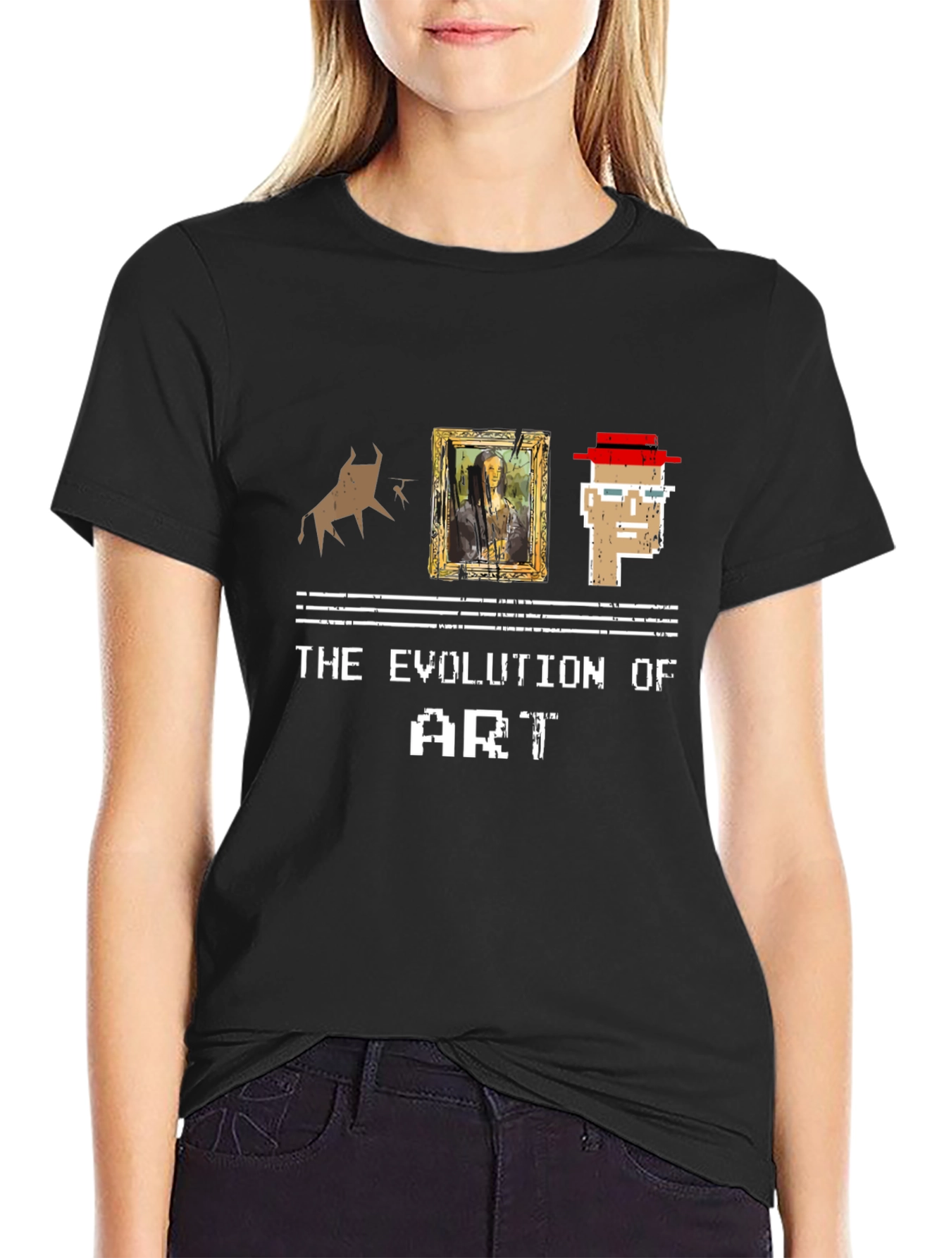 Evolution of Art Graphic Tee