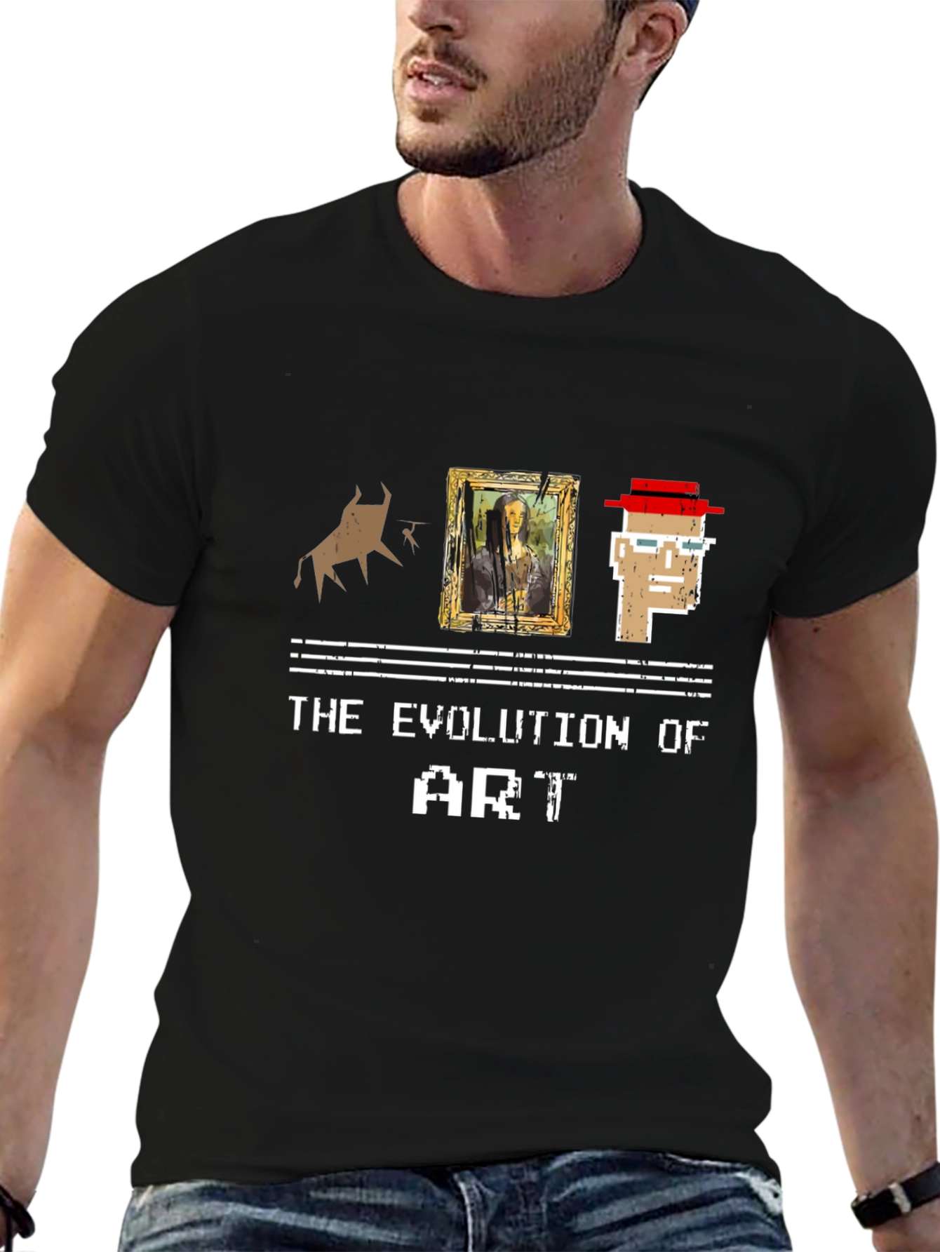 Evolution of Art Graphic Tee
