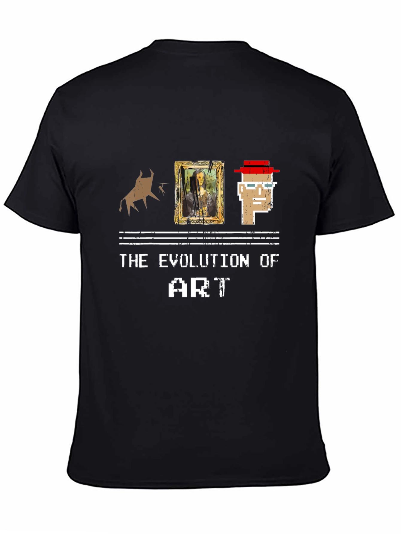Evolution of Art Graphic Tee