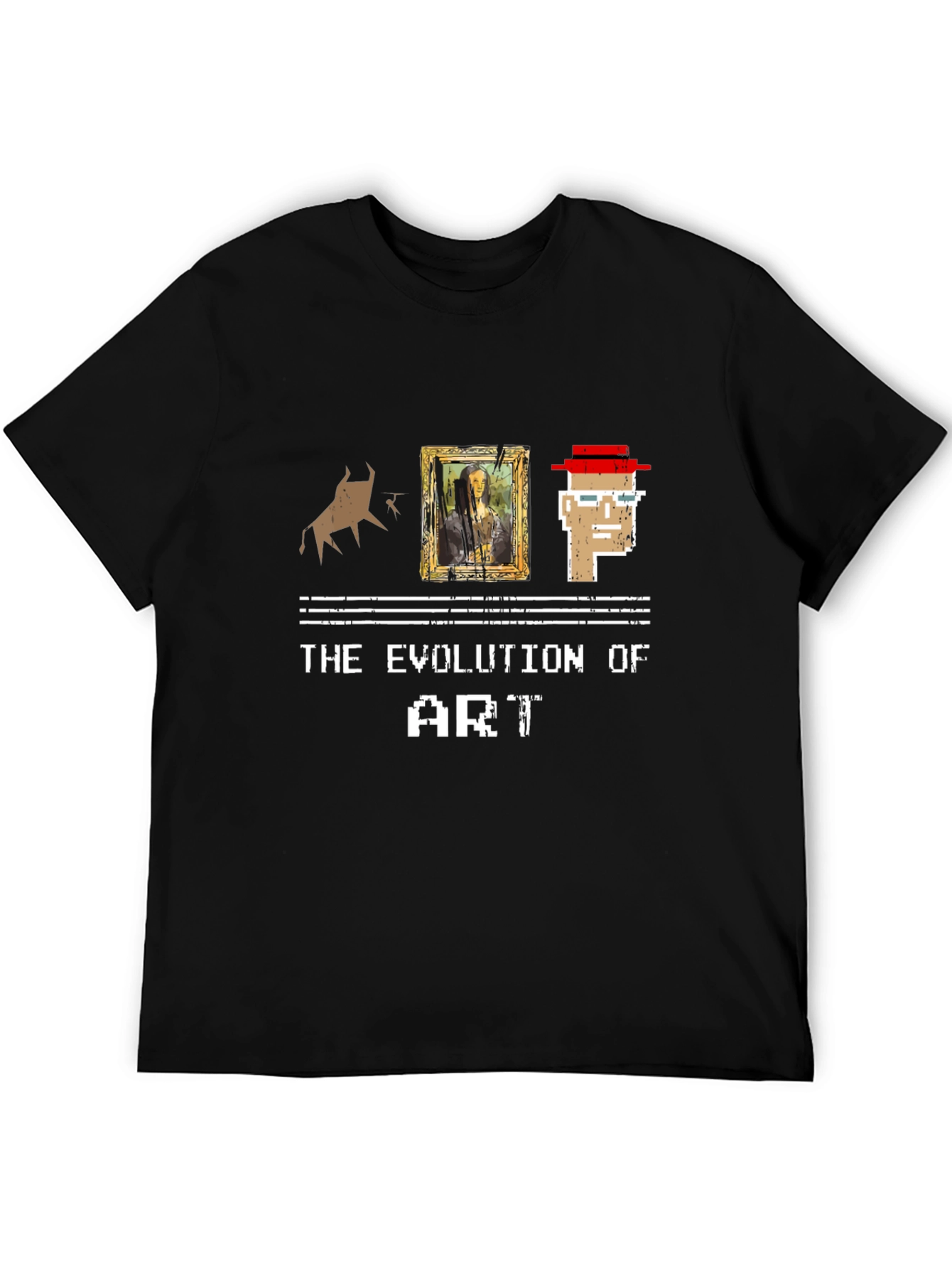 Evolution of Art Graphic Tee